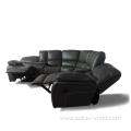 New European Style Leather Corner Sofa Sets Funiture